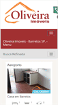 Mobile Screenshot of oliveiraimoveisbarretos.com.br